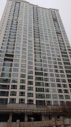 분당 대장주 아파트인 파크 뷰가 9·13 대책 등 정부 규제로 매매·전세 거래가 위축됐다. 파크뷰 전경. 박상길 기자